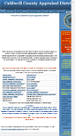Mobile Screenshot of caldwellcad.org